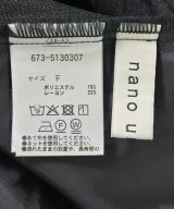 nano UNIVERSE（ナノユニバース）ロング・マキシ丈スカート 黒 サイズ:F レディース/2200717040049