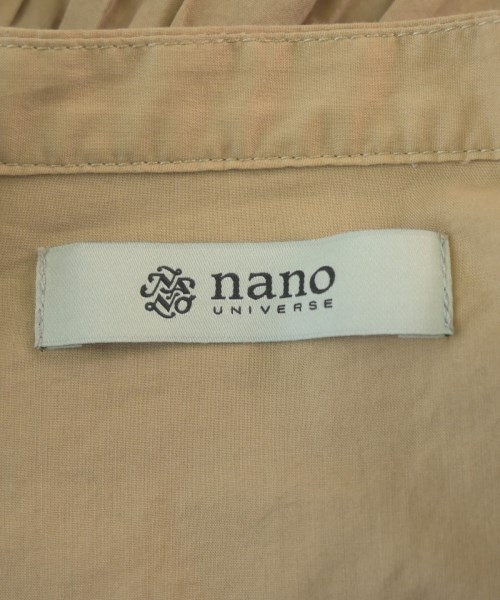 nano UNIVERSE（ナノユニバース）シャツワンピース ベージュ サイズ:38(M位) レディース/2200715605028