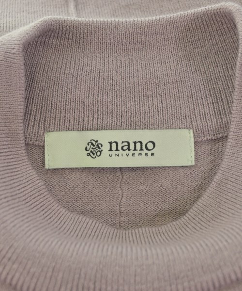 nano UNIVERSE（ナノユニバース）ニット・セーター ピンク サイズ:38(M位) レディース/2200713820027
