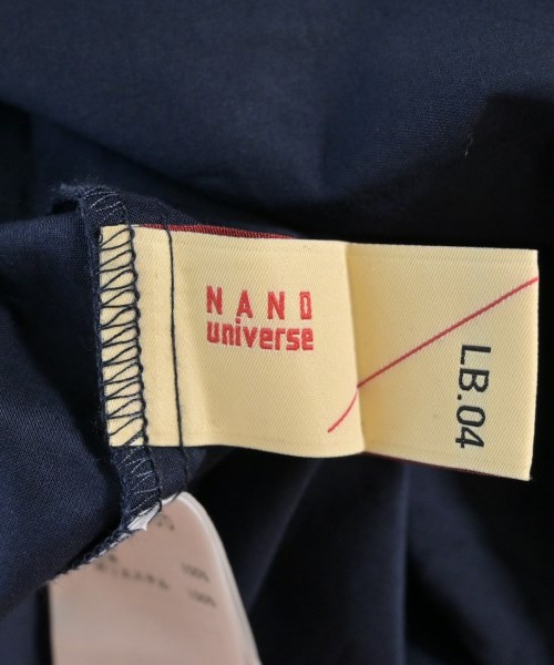 nano UNIVERSE（ナノユニバース）ブラウス 紺 サイズ:F レディース/2200714871066