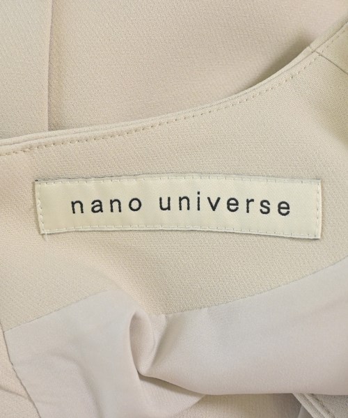 nano UNIVERSE（ナノユニバース）ワンピース ベージュ サイズ:M レディース/2200715152010