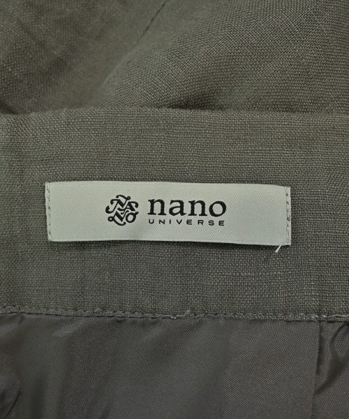 nano UNIVERSE（ナノユニバース）ロング・マキシ丈スカート グレー サイズ:38(M位) レディース/2200714233086