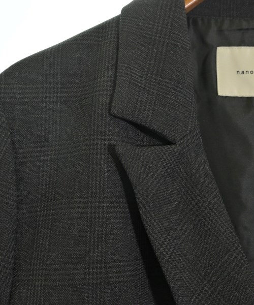 nano UNIVERSE（ナノユニバース）テーラードジャケット グレー サイズ:S レディース/2200628724069
