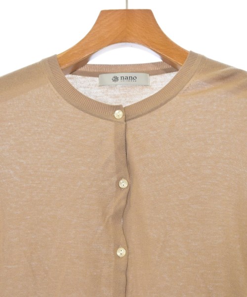 nano UNIVERSE（ナノユニバース）カーディガン 茶 サイズ:38(M位) レディース/2200642829030