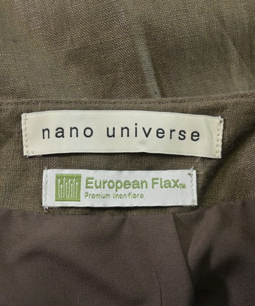 nano UNIVERSE（ナノユニバース）ロング・マキシ丈スカート 茶 サイズ:M レディース/2200635633033