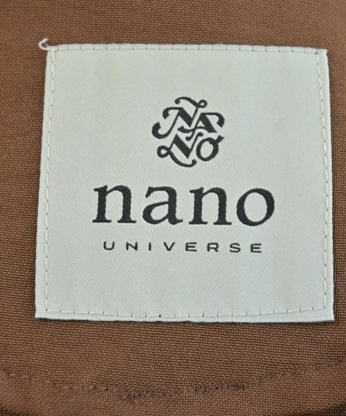 nano UNIVERSE（ナノユニバース）ノーカラージャケット 茶 サイズ:38(M位) レディース/2200613464031