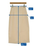 nano UNIVERSE（ナノユニバース）ロング・マキシ丈スカート 白 サイズ:2(M位) レディース/2200637533065