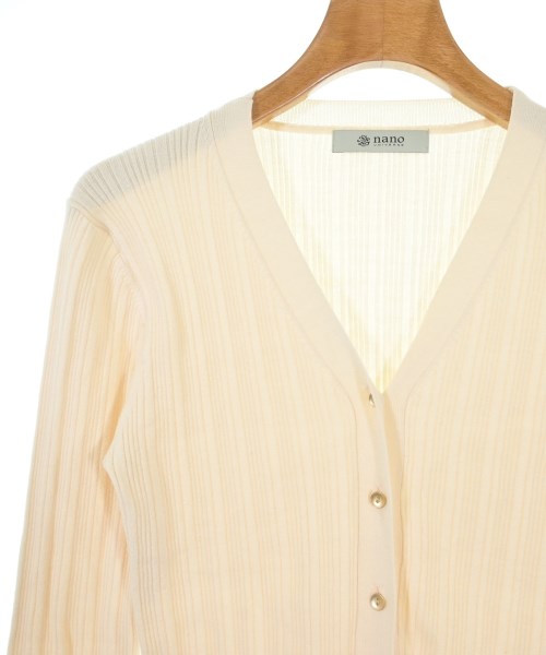 nano UNIVERSE（ナノユニバース）カーディガン 白 サイズ:38(M位) レディース/2200635965028