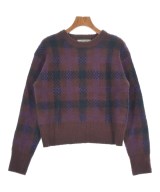 nano UNIVERSE（ナノユニバース）ニット・セーター 赤 サイズ:36(S位) レディース/2200647466032