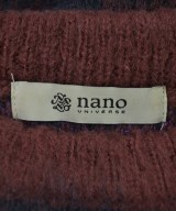 nano UNIVERSE（ナノユニバース）ニット・セーター 赤 サイズ:36(S位) レディース/2200647466032