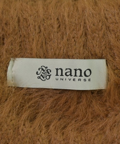 nano UNIVERSE（ナノユニバース）ニット・セーター 茶 サイズ:38(M位) レディース/2200647466049