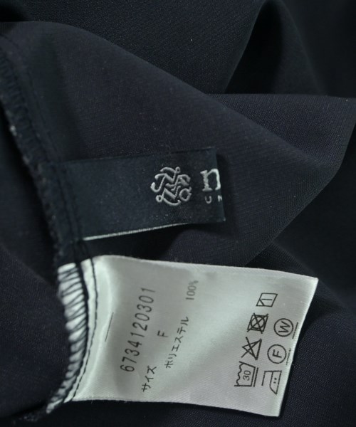 nano UNIVERSE（ナノユニバース）ブラウス 紺 サイズ:F レディース/2200647631010