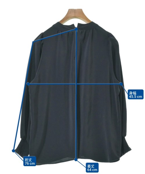 nano UNIVERSE（ナノユニバース）ブラウス 紺 サイズ:F レディース/2200647631010