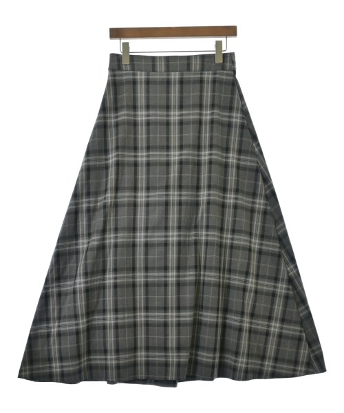 nano UNIVERSE（ナノユニバース）ロング・マキシ丈スカート グレー サイズ:38(M位) レディース/2200637150026