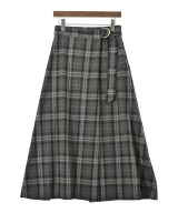 nano UNIVERSE（ナノユニバース）ロング・マキシ丈スカート グレー サイズ:38(M位) レディース/2200637150026