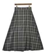 nano UNIVERSE（ナノユニバース）ロング・マキシ丈スカート グレー サイズ:38(M位) レディース/2200637150026