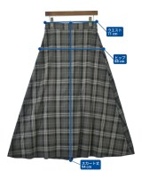 nano UNIVERSE（ナノユニバース）ロング・マキシ丈スカート グレー サイズ:38(M位) レディース/2200637150026