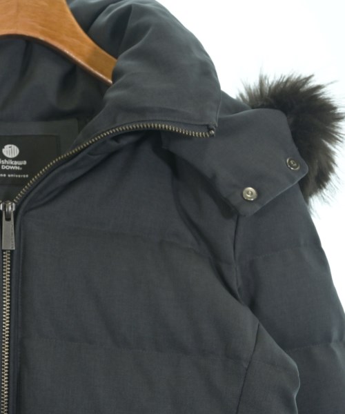 nano UNIVERSE（ナノユニバース）ダウンコート グレー サイズ:M レディース/2200636956018