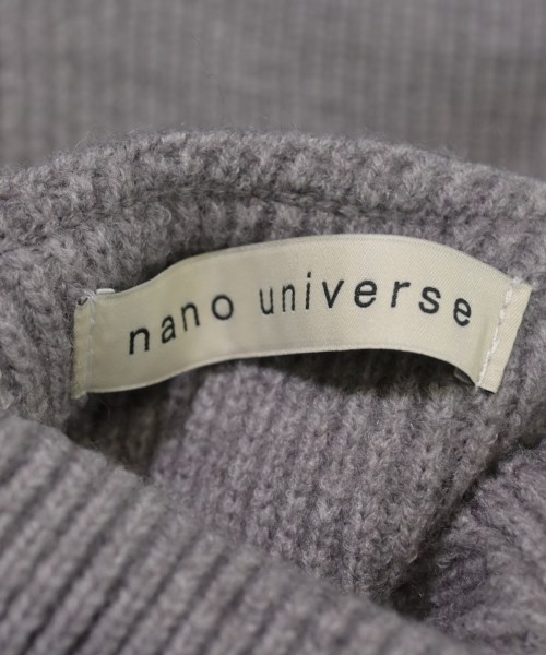 nano UNIVERSE（ナノユニバース）ニット・セーター グレー サイズ:F レディース/2200629445079