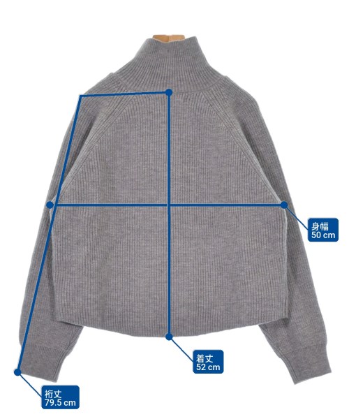 nano UNIVERSE（ナノユニバース）ニット・セーター グレー サイズ:F レディース/2200629445079