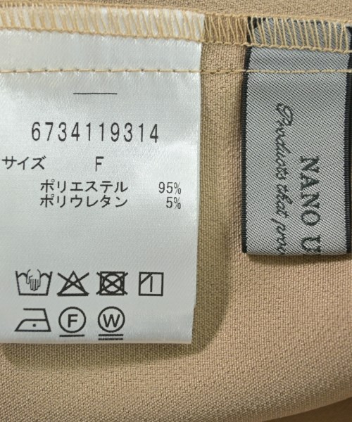 nano UNIVERSE（ナノユニバース）ワンピース ベージュ サイズ:F レディース/2200640100032