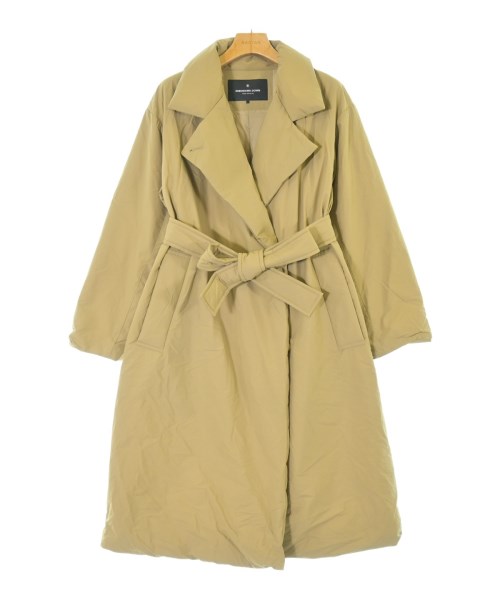 nano UNIVERSE(ナノユニバース)ダウンコート ベージュ サイズ:36(S位)/2200645896046