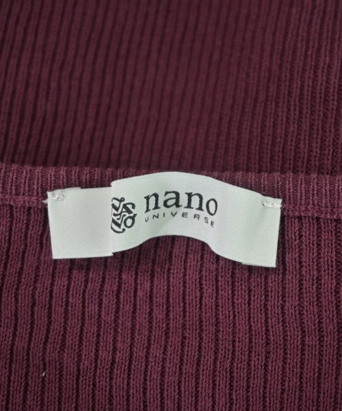 nano UNIVERSE（ナノユニバース）Tシャツ・カットソー 赤 サイズ:F レディース/2200643416048