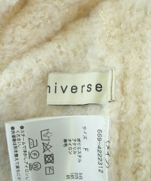nano UNIVERSE（ナノユニバース）ニット・セーター 白 サイズ:F レディース/2200638704051