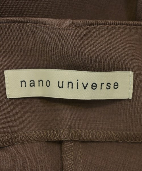 nano UNIVERSE（ナノユニバース）オールインワン/サロペット 茶 サイズ:F レディース/2200646546018