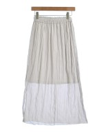 nano UNIVERSE（ナノユニバース）ロング・マキシ丈スカート グレー サイズ:36(S位) レディース/2200647321027