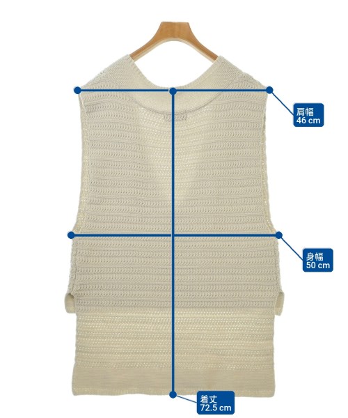 nano UNIVERSE（ナノユニバース）ベスト ベージュ サイズ:2(M位) レディース/2200648194156