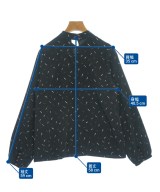 nano UNIVERSE（ナノユニバース）カジュアルシャツ 黒 サイズ:38(M位) レディース/2200649597079