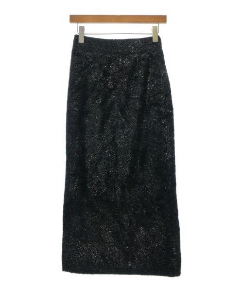 nano UNIVERSE（ナノユニバース）ロング・マキシ丈スカート 黒 サイズ:M レディース/2200642419026