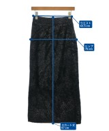 nano UNIVERSE（ナノユニバース）ロング・マキシ丈スカート 黒 サイズ:M レディース/2200642419026