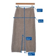 nano UNIVERSE（ナノユニバース）ロング・マキシ丈スカート 茶 サイズ:F レディース/2200646808093