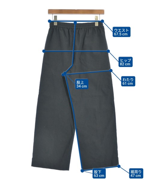 nano UNIVERSE（ナノユニバース）スウェットパンツ 黒 サイズ:F レディース/2200649031023