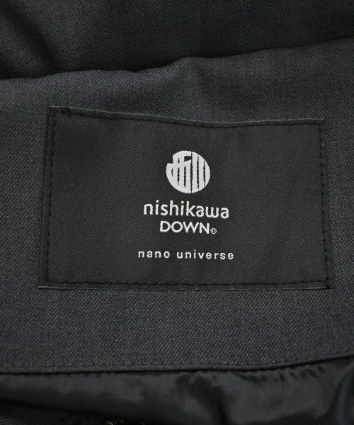 nano UNIVERSE（ナノユニバース）ダウンジャケット/ダウンベスト グレー サイズ:S レディース/2200654128053