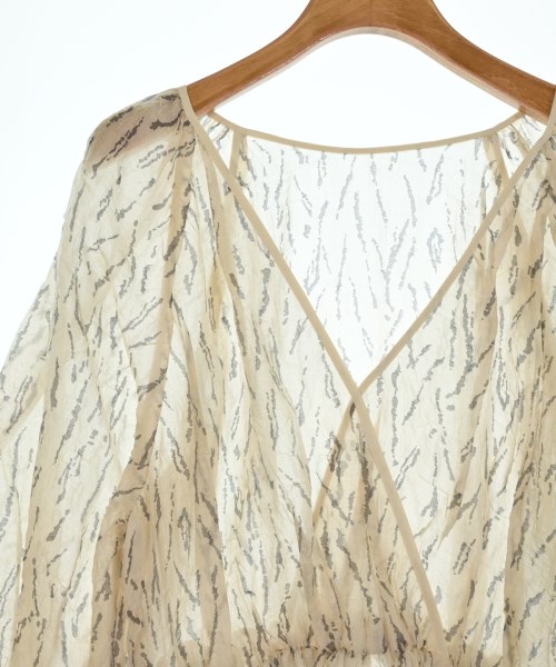 nano UNIVERSE（ナノユニバース）ブラウス ベージュ サイズ:S レディース/2200648557036