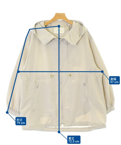 nano UNIVERSE（ナノユニバース）ブルゾン ベージュ サイズ:M レディース/2200649920037