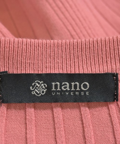 nano UNIVERSE（ナノユニバース）ニット・セーター ピンク サイズ:F レディース/2200701918088