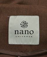 nano UNIVERSE（ナノユニバース）ノーカラージャケット 茶 サイズ:36(S位) レディース/2200701413026