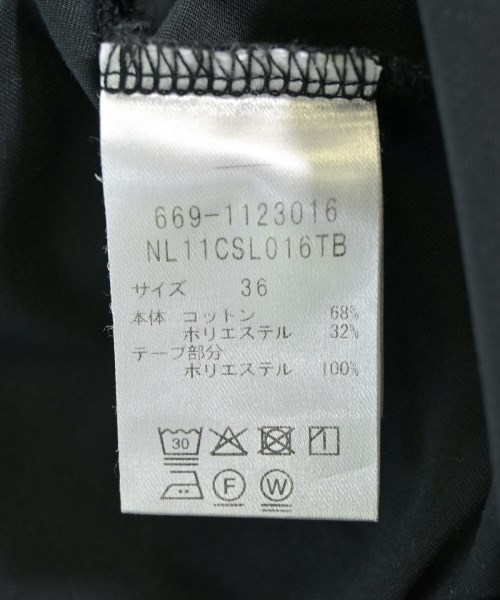 nano UNIVERSE（ナノユニバース）Tシャツ・カットソー 黒 サイズ:36(S位) レディース/2200708009017