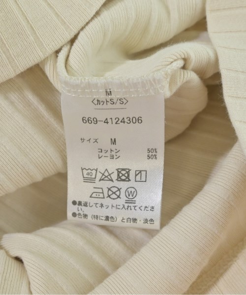 nano UNIVERSE（ナノユニバース）Tシャツ・カットソー 白 サイズ:M レディース/2200705722032