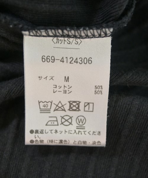 nano UNIVERSE（ナノユニバース）Tシャツ・カットソー 黒 サイズ:M レディース/2200705722049