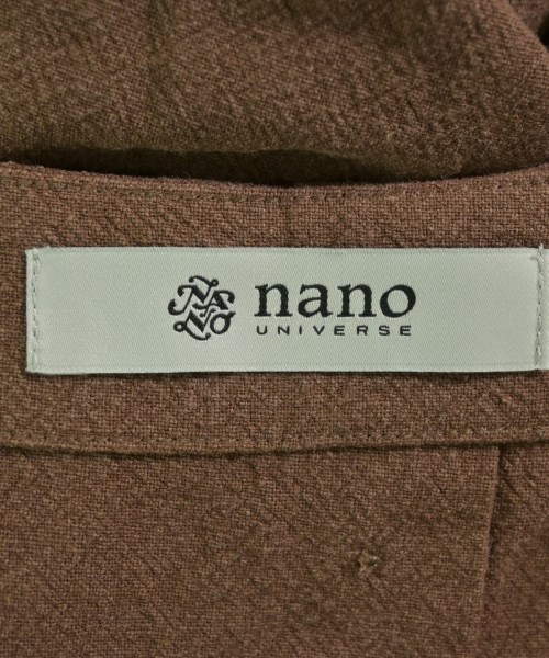 nano UNIVERSE（ナノユニバース）ワンピース 茶 サイズ:36(S位) レディース/2200710100023