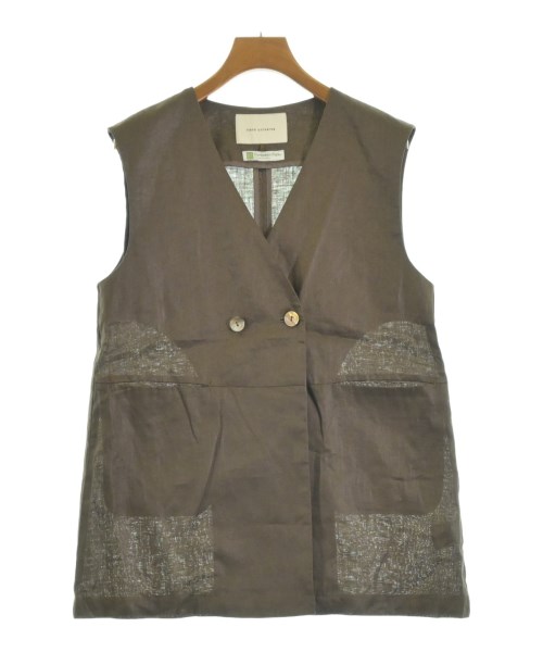 nano UNIVERSE(ナノユニバース)ベスト 茶 サイズ:F/2200656888146