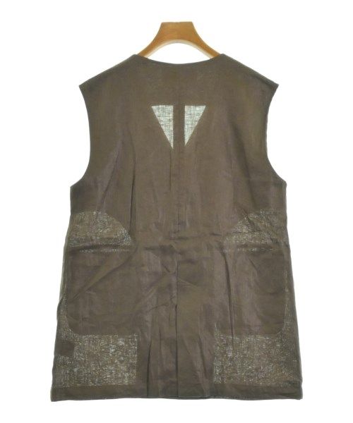 nano UNIVERSE（ナノユニバース）ベスト 茶 サイズ:F レディース/2200656888146