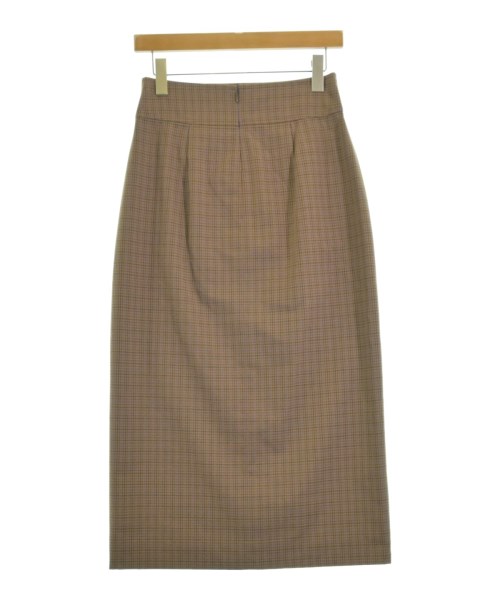 nano UNIVERSE（ナノユニバース）ロング・マキシ丈スカート 茶 サイズ:38(M位) レディース/2200658010057