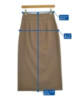 nano UNIVERSE（ナノユニバース）ロング・マキシ丈スカート 茶 サイズ:38(M位) レディース/2200658010057
