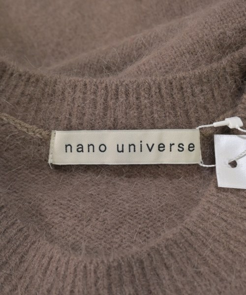 nano UNIVERSE（ナノユニバース）ニット・セーター 茶 サイズ:F レディース/2200660387147